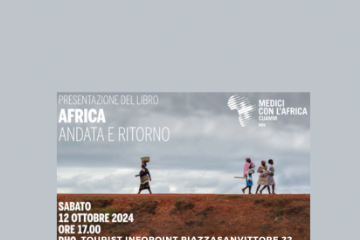 locandina di presentazione del libro Africa Andata e Ritorno