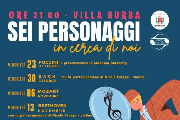 Locandina rassegna Sei personaggi in cerca di noi