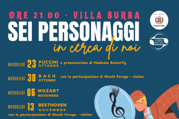 Sei personaggi in cerca di noi - mercoledì 20 novembre Rossini
