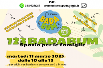 locandina programma  123 BADABUM