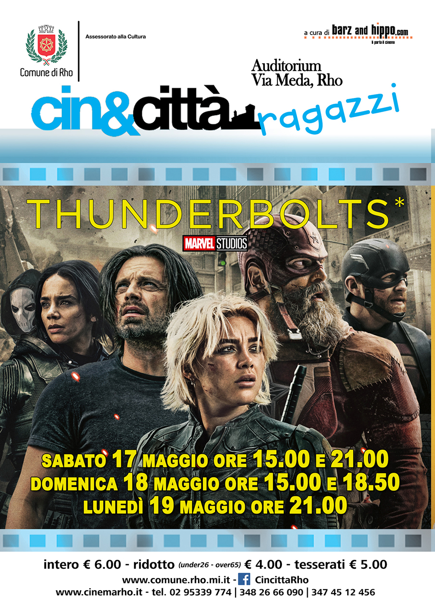 cin&città ragazzi Thnderbolts*