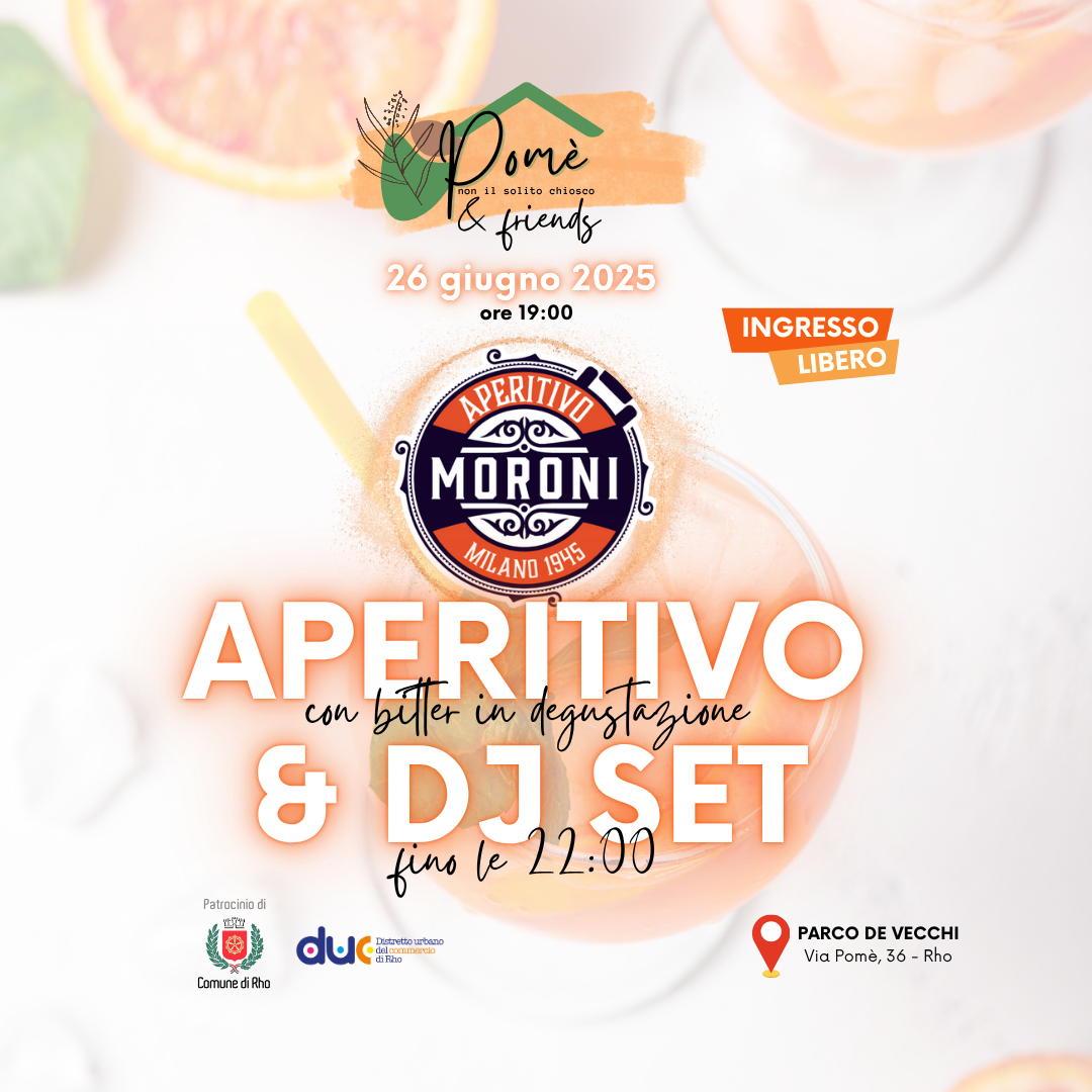 aperitivo e dj set