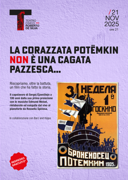 locandina la corazzata POTEMKIN