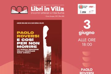 copertina del libro E così per non morire e foto dell'autore Paolo Roversi