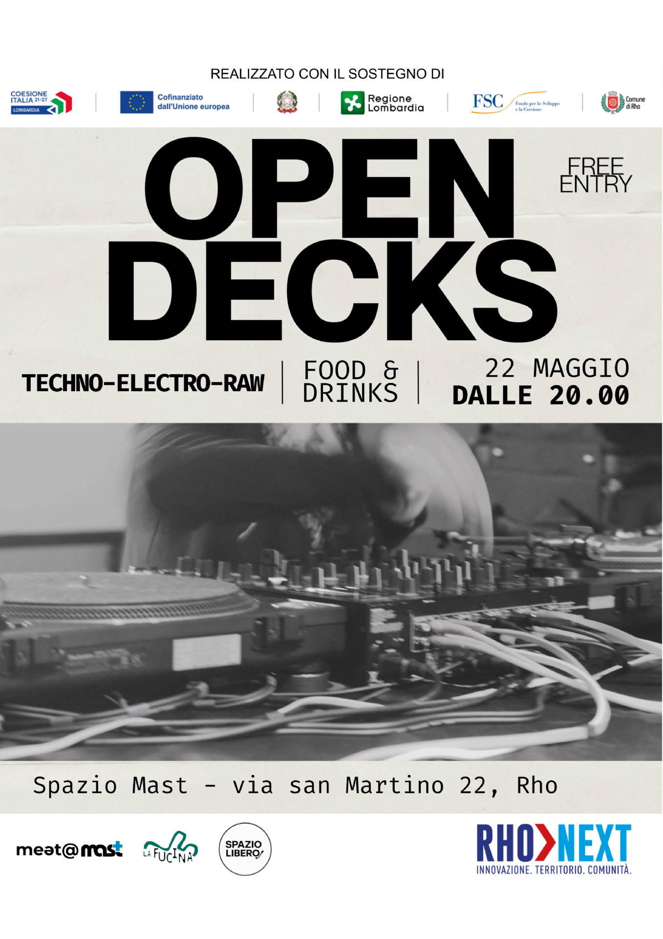 locandina OPEN DECKS
