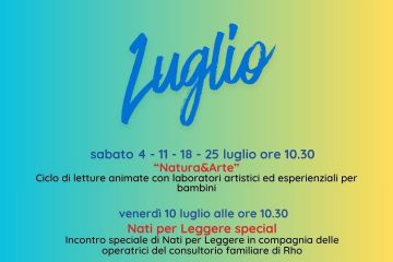 Natura & Arte - Ciclo di letture per bambini e laboratori artistici alla Biblioteca di Lucernate