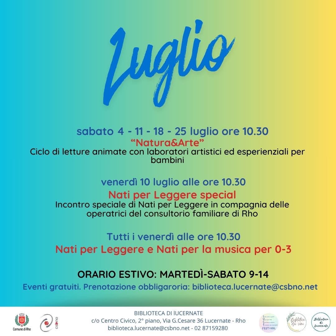 locandina luglio