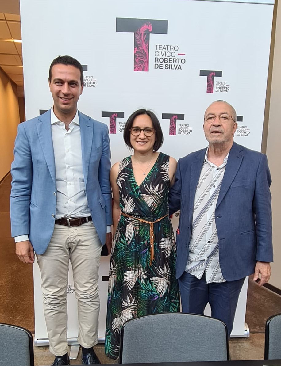 Nella foto: Andrea Orlandi, Valentina Giro e Fiorenzo Grassi