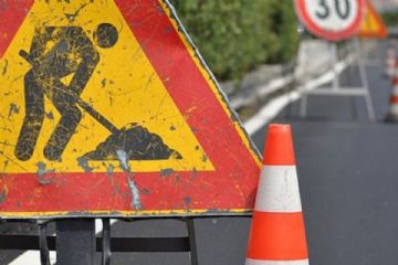lavori pubblici cartello a triangolo