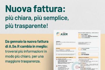 Nuova fattura: più chiara, più semplice, più trasparente!