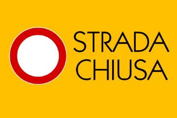 strada chiusa