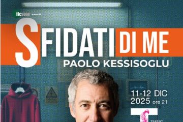 Paolo Kessisoglu in scena al Teatro Civico con uno spettacolo sul rapporto tra padri e figli