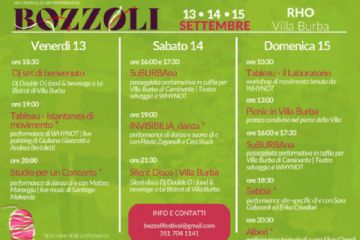 Bozzoli Programma 13-14-15 settembre