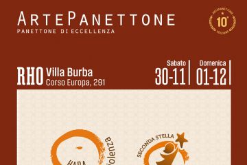 locandina ArtePanettone  Panettone di eccellenza  - Rho villa Burba Corso Europa,291 
Sabato 30-11 Domenica 01-12