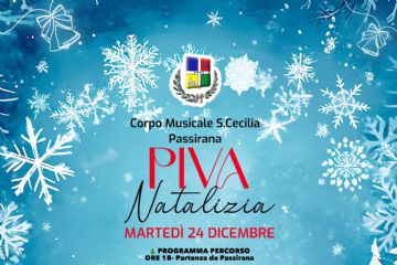 24 dicembre ore 16 pive con il Corpo musicale Santa Cecilia di Passirana Milanese
