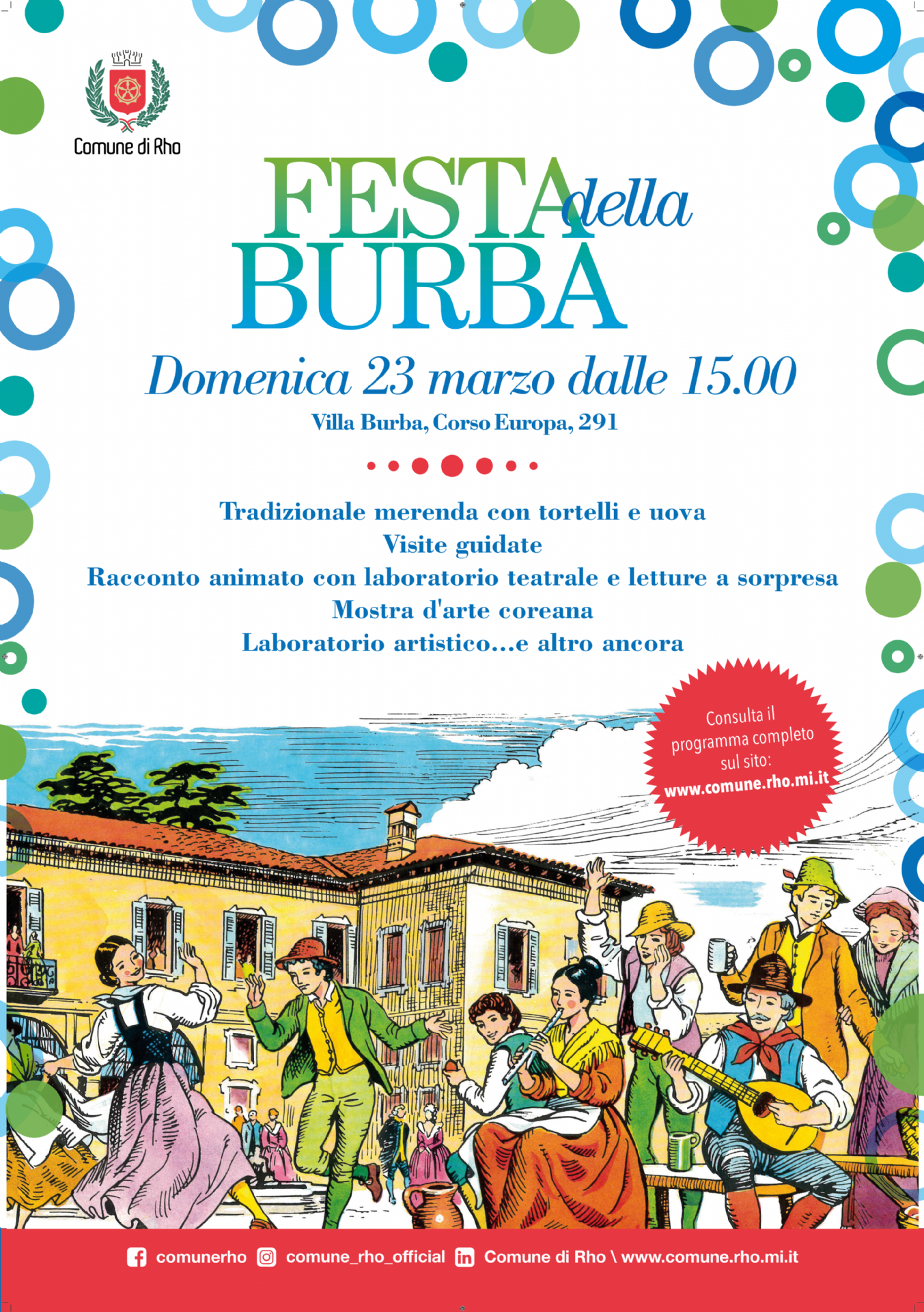 locandina Festa della Burba