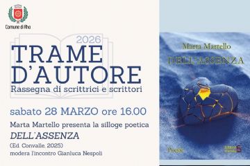 locandina trame d'autore rassegna di scrittrici e scrittori