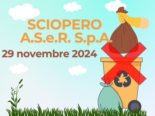 Sciopero A.S.e.R. S.p.A. 29 novembre 2024