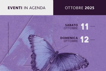 locandina viola con farfalla viola scritta CUR-ARTI 4^ edizione