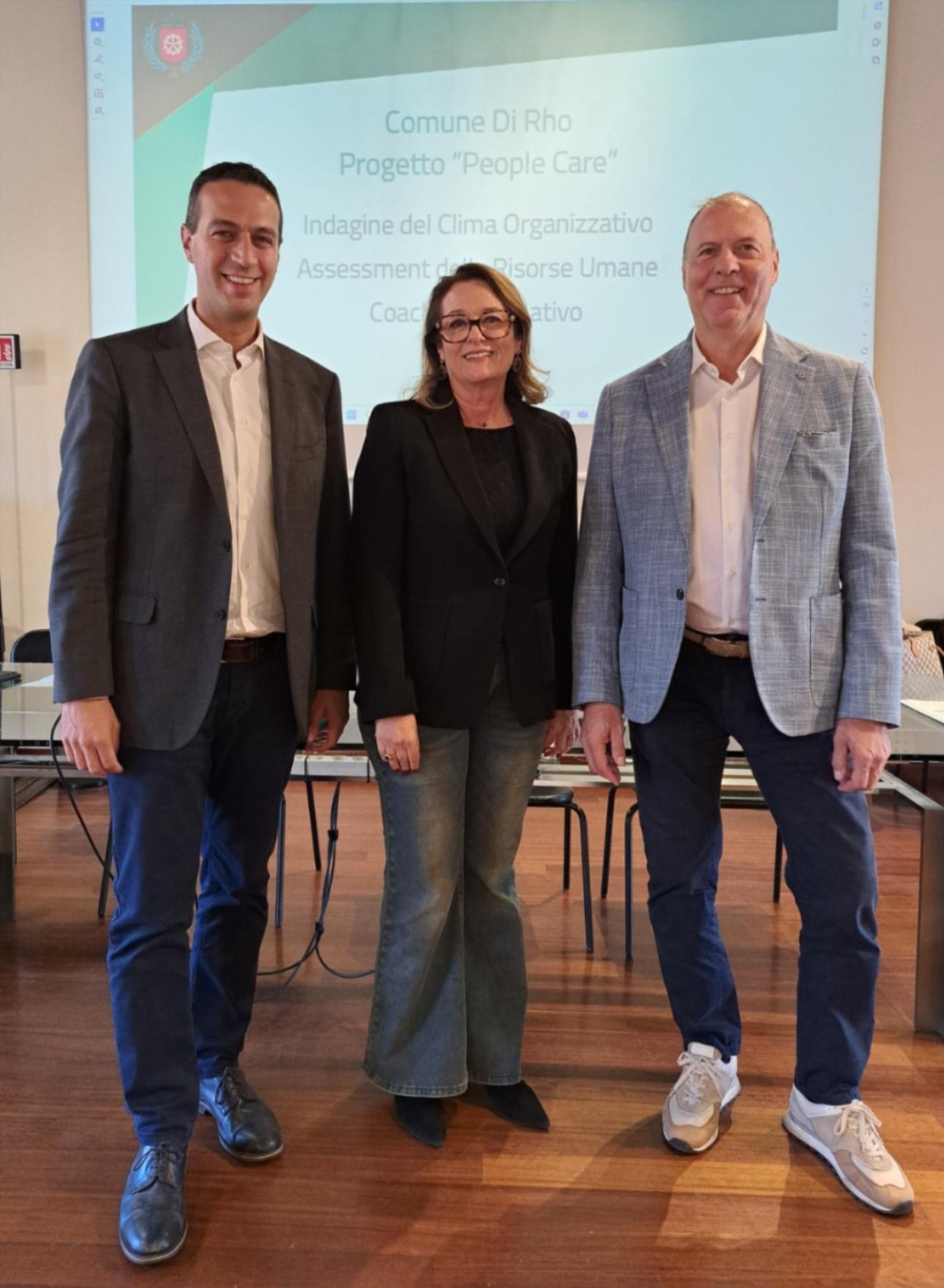 Andrea Orlandi, Emanuela Marcoccia e Steve Benedettini