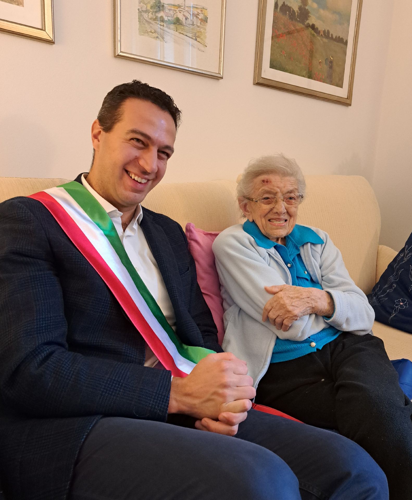 Andrea Orlandi con Anna Zappa