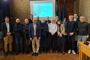 i relatori, i consiglieri comunali coinvolti e il Sindaco Orlandi