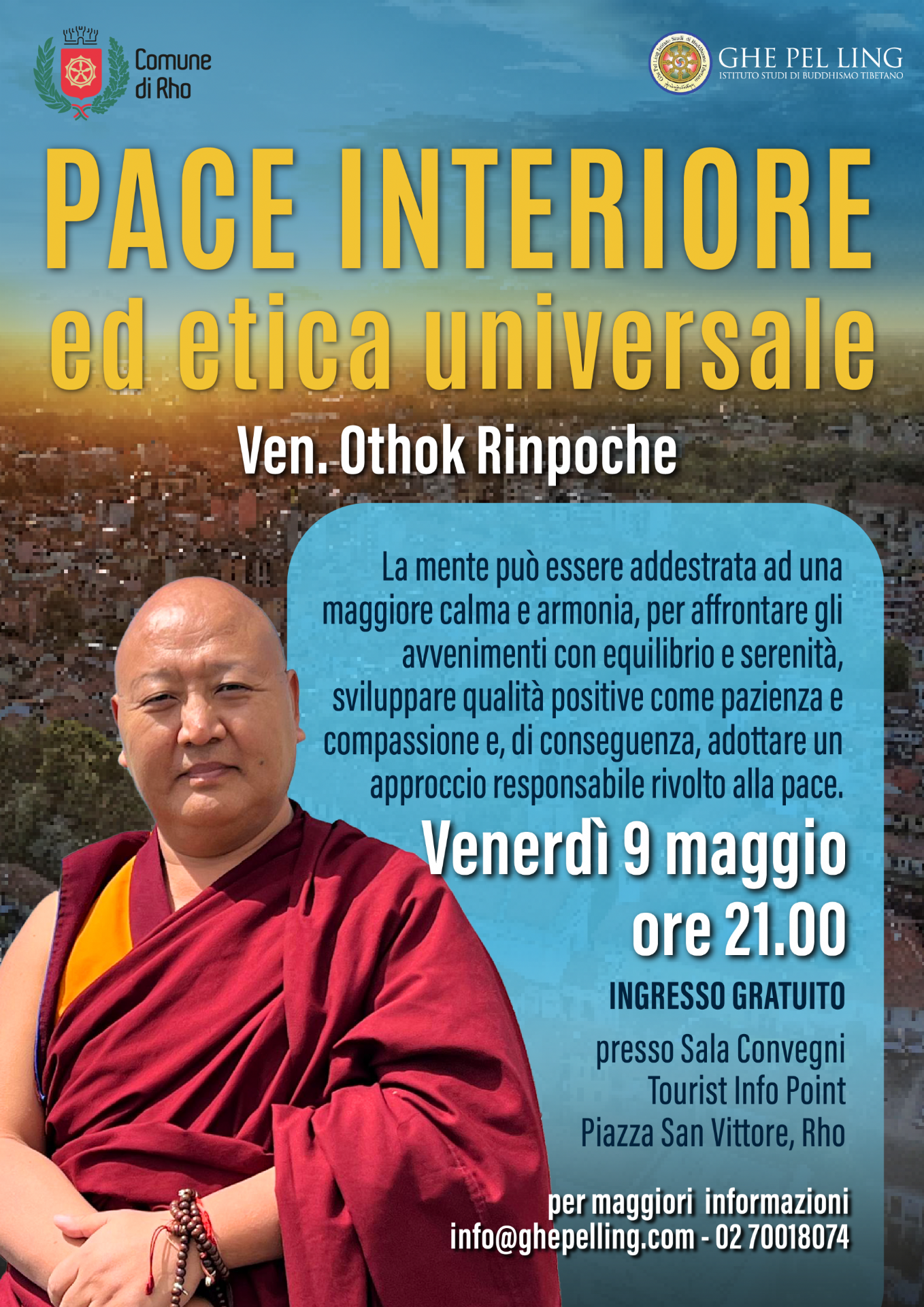 Pace Interiore ed etica universale